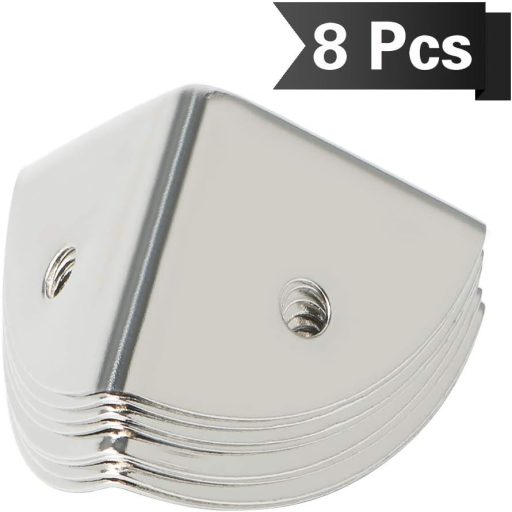 SAYAYO Fém Sarokpajzs Bútor Sarokvedelem 8 db Polchoz Asztalhoz Dobozhoz