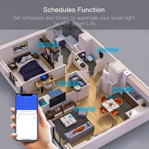 Jinvoo WiFi Okos Fali Kapcsoló - 1/2/3 Gombos Érintésvezérlés, Távirányítás Telefonról, Alexa/Google Home Kompatibilis, Időzítő Funkcióval,