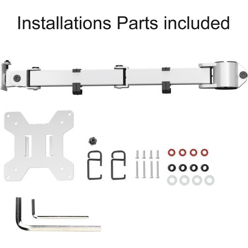 Suptek Forgó Monitorkar VESA Lemezzel - Kompatibilis Minden MD6DBW Monitorállvánnyal - Egykaros Monitortartó Konzol