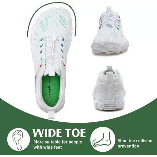 IceUnicorn Barefoot Vízi Cipő Férfiaknak és Nőknek - Aqua Fitness Strand Úszócipő