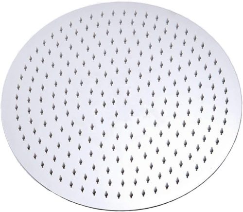 Drenky 40cm-es Rozsdamentes Acél Kerek Esőztető Zuhanyfej Vízkőmentes Fúvókákkal