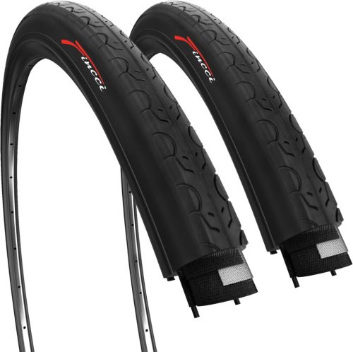 Sada skladacích plášťov na bicykel Fincci Slick 26x1.25 - pre horské, cestné, trekingové, e-bicykle a mestské bicykle (32-559)