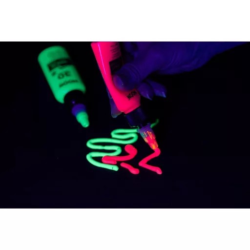 Moon Glow Neon UV 3D Textil Festék Intenzív Zöld 125ml