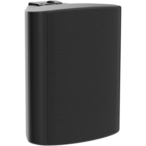 Boxe de exterior impermeabile Bluetooth Herdio 5.25" - 200W, cu suport de perete pivotant, pentru utilizare în interior/exterior, negre.