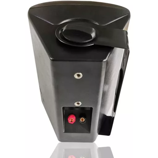 Boxe de exterior impermeabile Bluetooth Herdio 5.25" - 200W, cu suport de perete pivotant, pentru utilizare în interior/exterior, negre.