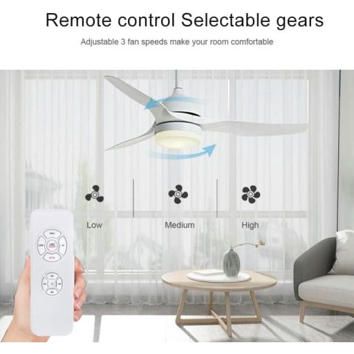 QIACHIP Univerzális Mennyezeti Ventilátor Távirányító Szett Időzítővel, Vezeték Nélküli Lámpa és Ventilátor Kapcsoló 230V