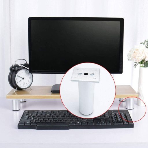 Sourcing Map 7" Alumínium Bútorláb Készlet - Kanapé és Asztal Lábak 2db