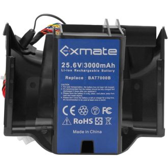   Exmate 25.6V 3.0Ah akkumulátor Robomow RC sorozathoz RC302 RC304 RC306 RC308 RC312