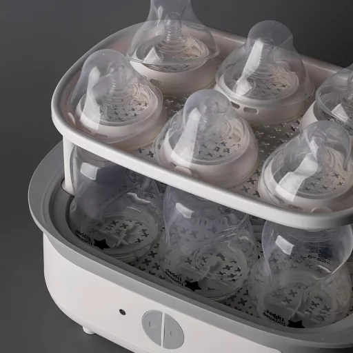 Tommee Tippee Advanced Super-Steam elektromos sterilizáló 6 üveghez, kémiai mentes