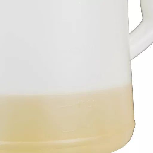Relaxdays 5L Olajcsere Adagoló Rugalmas Csővel Autóhoz Fehér - 42 centimeters