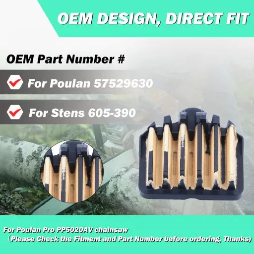 Set filtru 6 în 1 și bujie pentru motofierăstrău Poulan PP5020AV