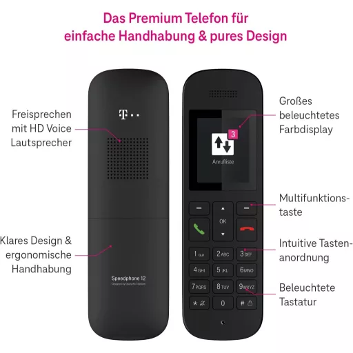 Telekom Speedphone 12 Vezeték Nélküli Telefon Speed Port-hoz