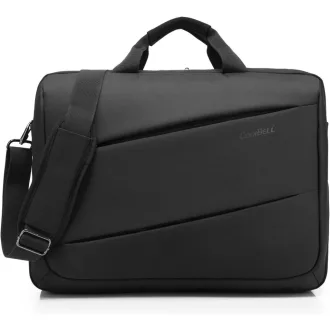   CoolBELL 17.3" Laptop Táska Fekete, Multifunkcionális Üzleti Messenger Táska