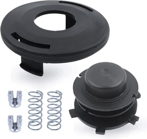 Set cap trimmer Adefol 6 buc - Pentru motocoase STIHL FS44 FS55 FS80 FS83 FS85 FS90 FS100 FS110 FS120 FS130 FS200 - Cap trimmer 25-2, Capac, Arcuri,