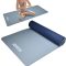POWRX Yoga i Pilates podloga 90x60cm, Protuklizna fitness prostirka s remenom za nošenje