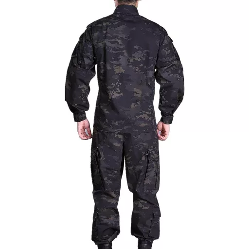 Costum de camuflaj pentru bărbați JOYASUS, jachetă și pantaloni, fără curea, pentru Airsoft, Paintball, Vânătoare, mărimea XXL