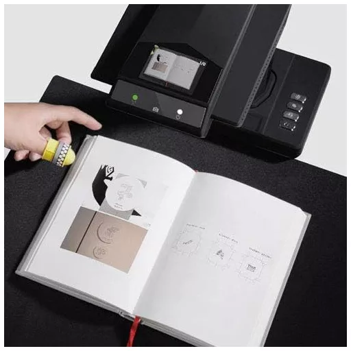 Scaner profesional de cărți CZUR ET18 Pro, cameră documente OCR 18MP A3 cu aplatizare laser