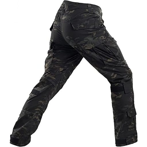 JOYASUS Paintball Taktičke Hlače s Ulošcima za Koljena i Više Džepova, Veličina M