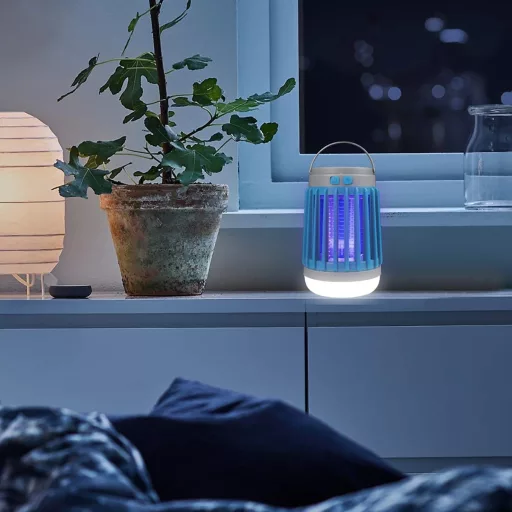 AICase 10W LED napelemes szúnyogirtó UV fénnyel vízálló IP67