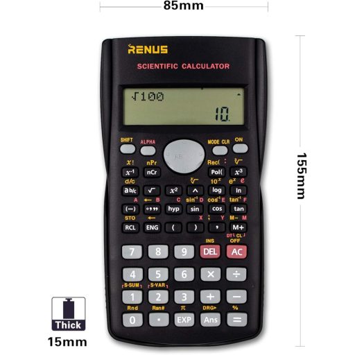 RENUS znanstveni kalkulator, 2 reda, za učenike i nastavnike