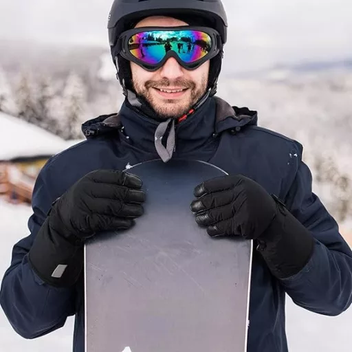 Mănuși de schi OZERO XL – Impermeabile, rezistente la vânt, călduroase pentru iarnă, pentru bărbați și femei