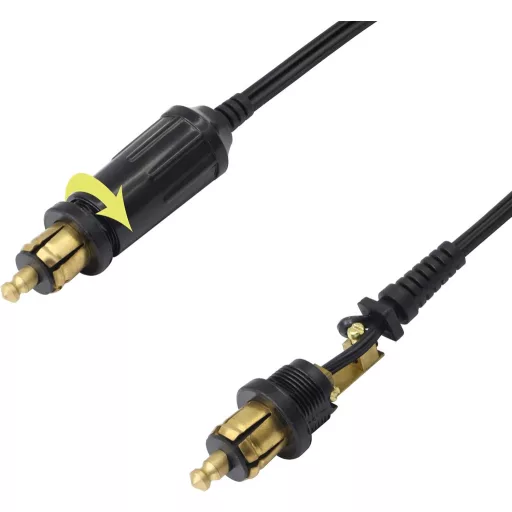 CERRXIAN DIN Hella Powerlet SAE adapter dugó motorkerékpárhoz