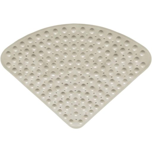 zeshengmuye Negyedkör Fürdőszobai Csúszásmentes Zuhanyszőnyeg 54x54cm Bézs