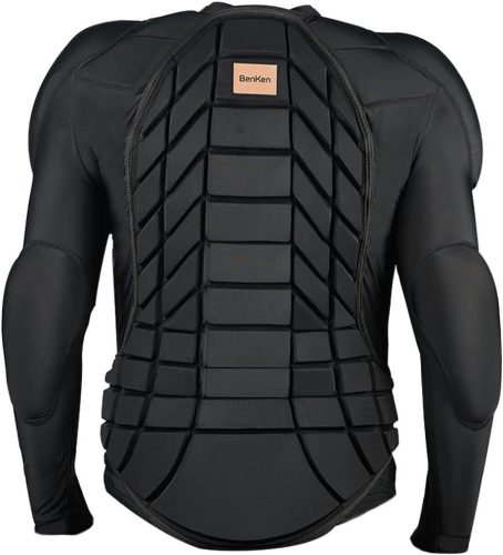 Vestă de protecție pentru spate BenKen Ultralight XL - Pentru motocicletă - Protector spate EVA absorbant de șocuri
