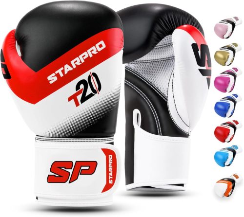 Mănuși de box Starpro - Pentru lovituri puternice, bărbați și femei, antrenament și competiție.