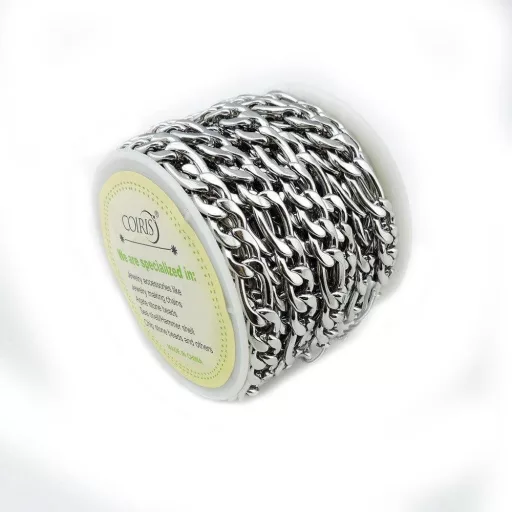 SC-1000-E Edelstahl Figaroketten Schmuckkészítéshez és Barkácsoláshoz Újracsomagolt termék