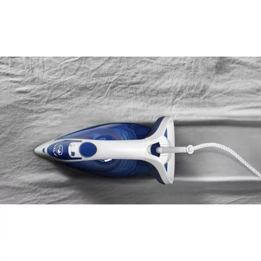 Fier de călcat cu abur Calor Easygliss Plus FV5715C0 2400W, debit de abur 45g/min