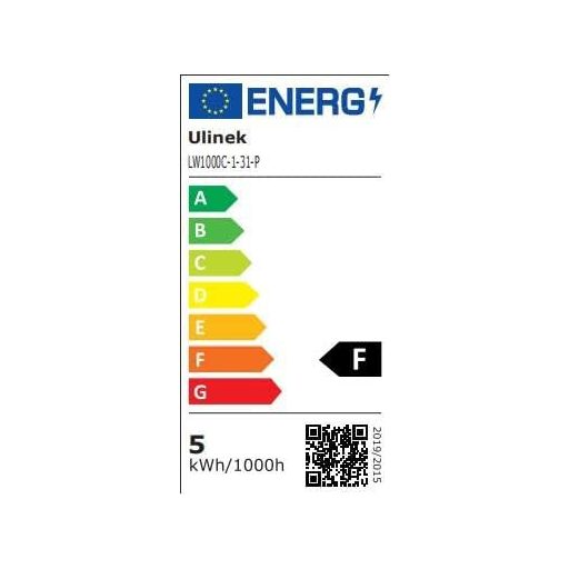 Ghirlandă luminoasă LED Ulinek, alb cald, 8 moduri, decorațiune de Crăciun, exterior interior