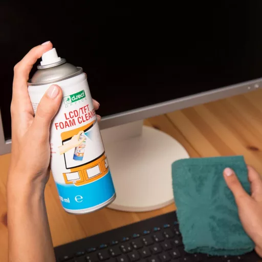 Spumă de curățare D.RECT 400ml - PC, tabletă, smartphone, TV, LCD, LED, OLED