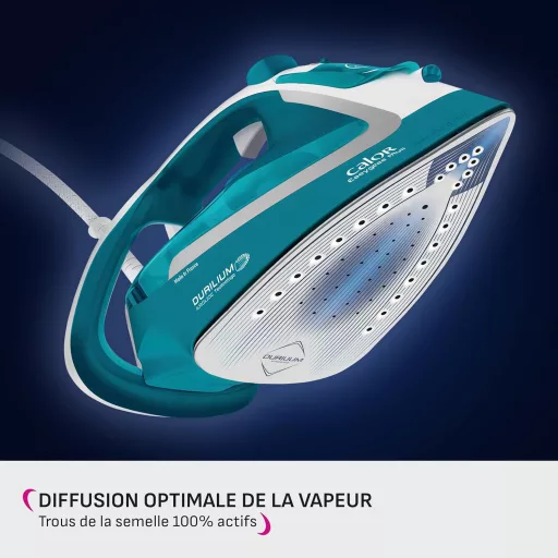 Calor Easygliss Plus 2500W gőzvasaló Durilium soleplate turquoise