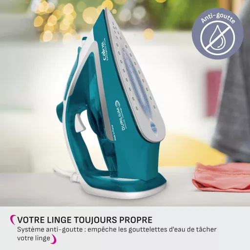 Calor Easygliss Plus 2500W gőzvasaló Durilium soleplate turquoise