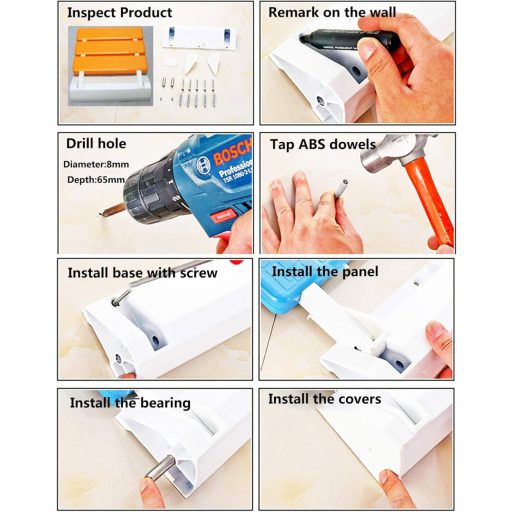 Makidar összecsukható zuhanyszék kék fürdőszékkel