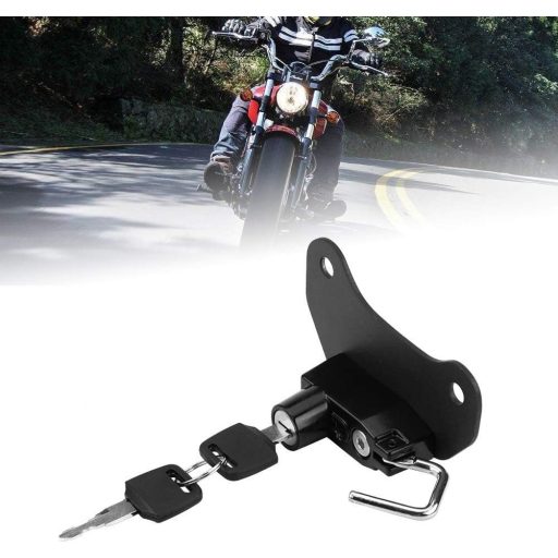 EBTOOLS Motoros Sisak Zár Alumínium 2 Kulccsal Indian Scout Bobber Sixty 2015-2018 Lopásvédelem Swing Bag Akasztó