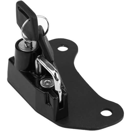 Încuietoare cască moto EBTOOLS Aluminiu cu 2 chei Indian Scout Bobber Sixty 2015-2018 Antifurt, agățătoare sac lateral