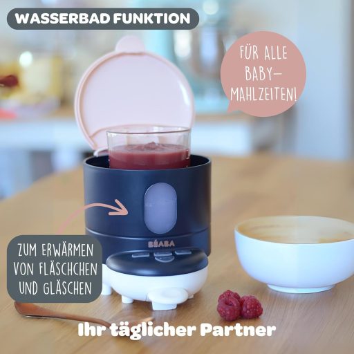 Béaba Bib'expresso Cumisüveg Készítő Gyors Egy Kézzel Működtethető Fehér