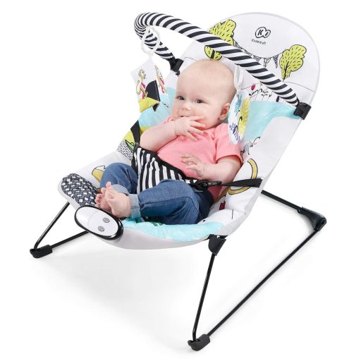 Kinderkraft SMARTFUN baba hinta játékívvel, 8 melódiával és vibrációval, hordozható