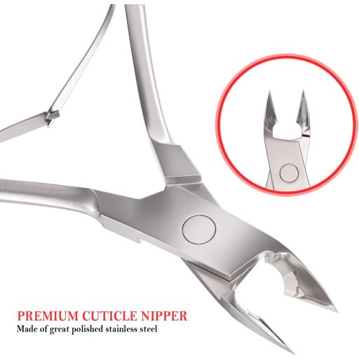 Jestilo Pensetă cuticule din oțel inoxidabil pentru manichiură pedichiură