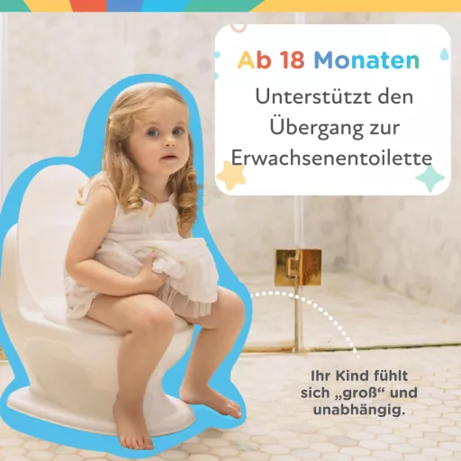 Nuby Dr. Talbot's My Real Potty - Gyerekülőke hanggal és elemekkel