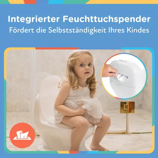 Nuby Dr. Talbot's My Real Potty - Gyerekülőke hanggal és elemekkel