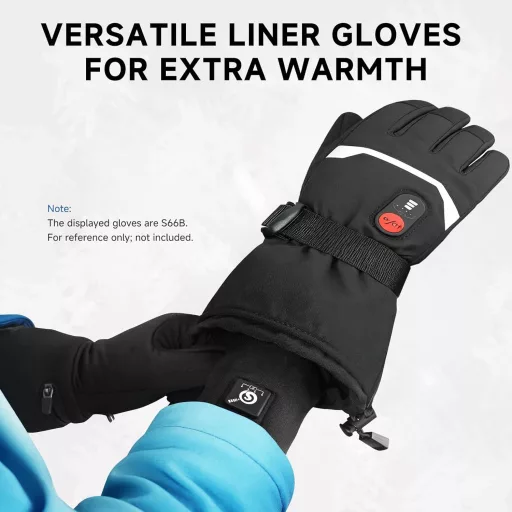 Day Wolf fűthető kesztyű 7.4V 2200mAh motorozáshoz túrázáshoz téli munka