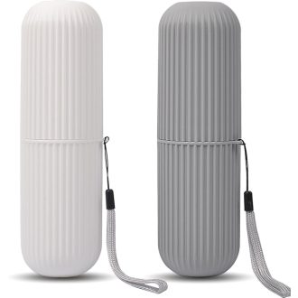   UCEC fogkefefutó szürke és fehér PP műanyag 2 darab környezetbarát