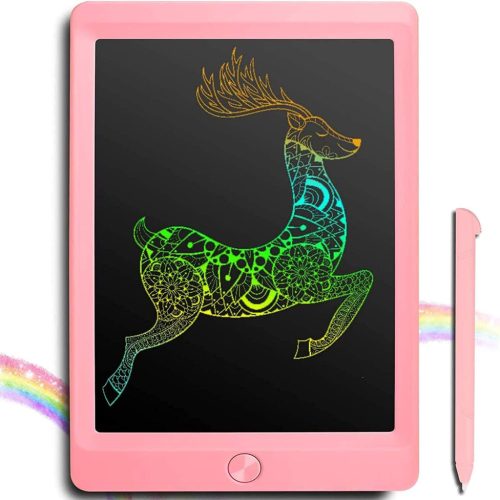 Tabletă LCD de scris pentru copii JOEAIS, 8,5 inch, roz, pentru școală și birou.