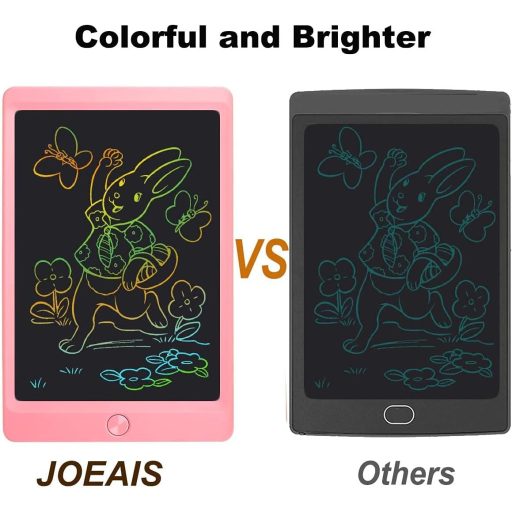 JOEAIS 8,5-palcový ružový LCD tablet na písanie pre deti, do školy a kancelárie