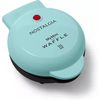   Nostalgia MWF5AQ Mymini személyes elektromos gofrisütő, kék