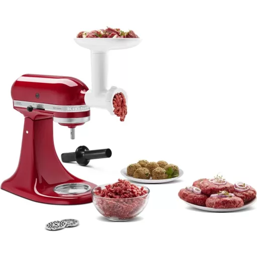KitchenAid 5KSMFGA Húsdaráló Adapter Fehér Konyhai Robotgéphez