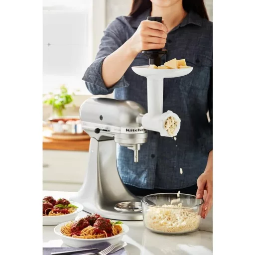 KitchenAid 5KSMFGA Húsdaráló Adapter Fehér Konyhai Robotgéphez